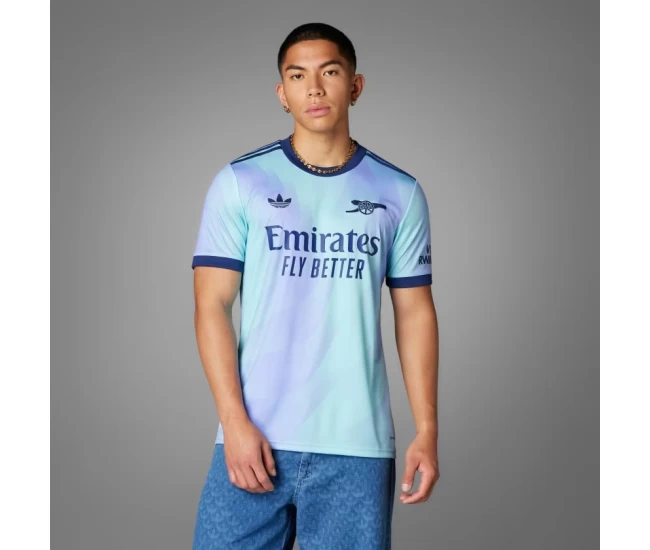 Arsenal FC Mens Third Authentic Soccer Jersey 2024-25