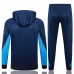 Chelsea FC Navy Training Hooded Presentation Soccer Tracksuit 2024-25