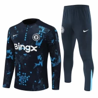 Chelsea FC Navy Training Technical Soccer Tracksuit 2024-25