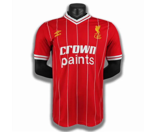 Liverpool FC Home Retro Soccer Jersey 1981-1984