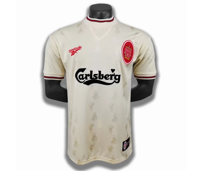 Liverpool FC Away Retro Soccer  Jersey 1996-1997