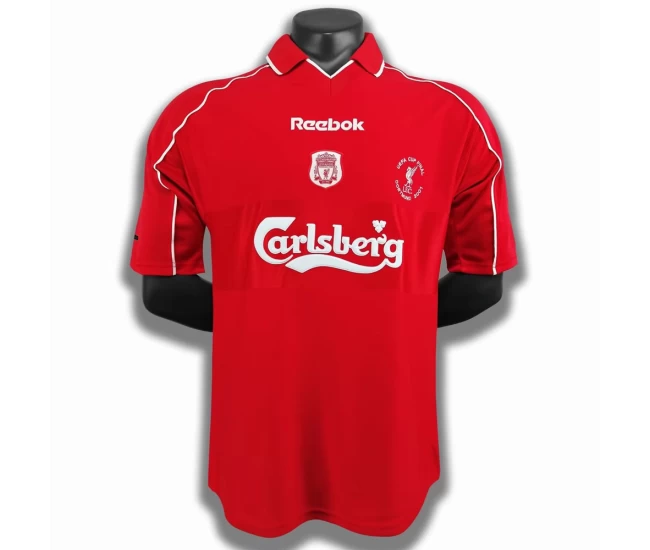 Liverpool FC Home Retro Soccer Jersey 2000-2001 