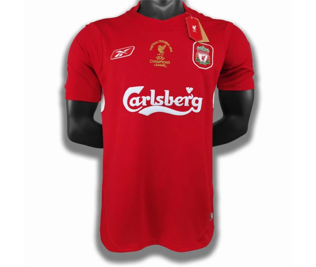 Liverpool FC Home Retro Soccer Jersey 2004-2005