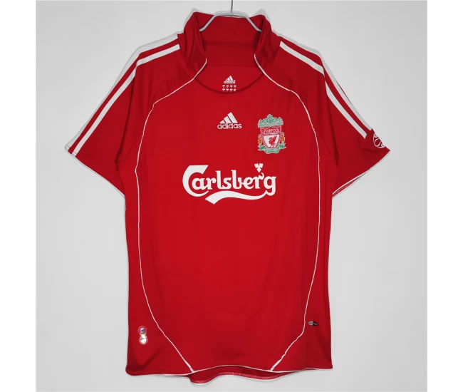 Liverpool FC Home Retro Soccer Jersey 2006-2007  