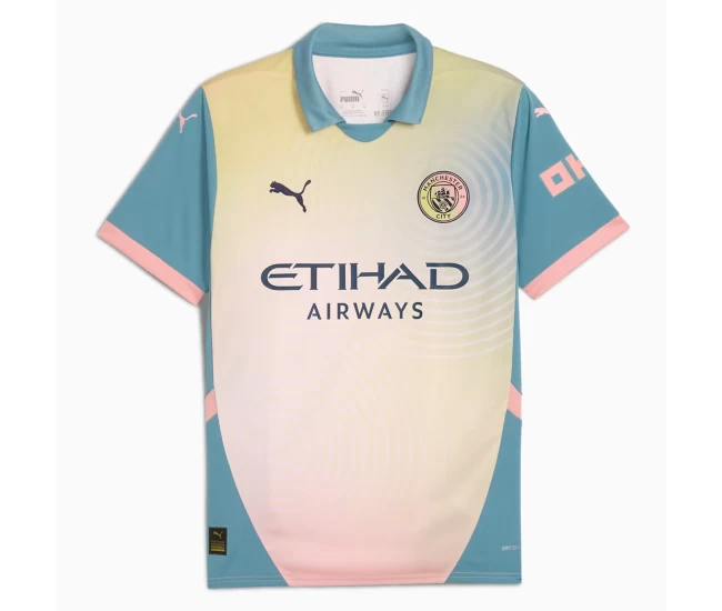 Manchester City Mens Fourth Soccer Jersey 2024-25