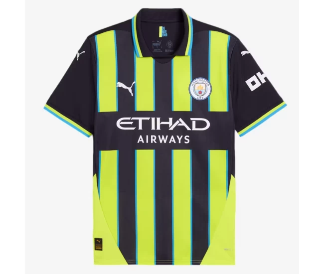 Manchester City Mens Away Soccer Jersey 2024-25