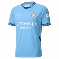 Manchester City Mens Home Soccer Jersey 2024