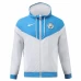 Manchester City Mens Hooded Soccer Jacket 2024