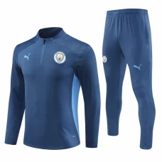 Manchester City Navy Training Technical Soccer Tracksuit 2024-25