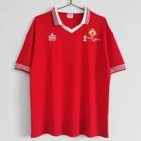 Manchester United FC Home Retro Soccer Jersey 1977