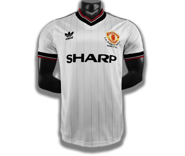 Manchester United FC Away Retro Soccer Jersey 1983 