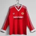 Manchester United FC Long Sleeve Home Retro Soccer Jersey 1983 