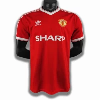 Manchester United FC Home Retro Soccer Jersey 1984 