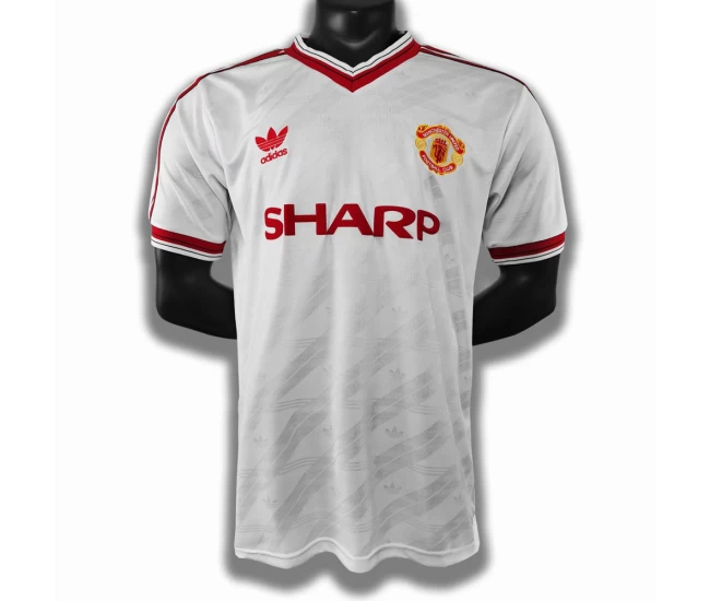 Manchester United FC Away Retro Soccer Jersey 1986-1988