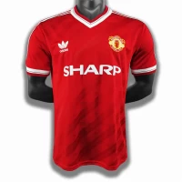 Manchester United FC Home Retro Soccer Jersey 1986-1988