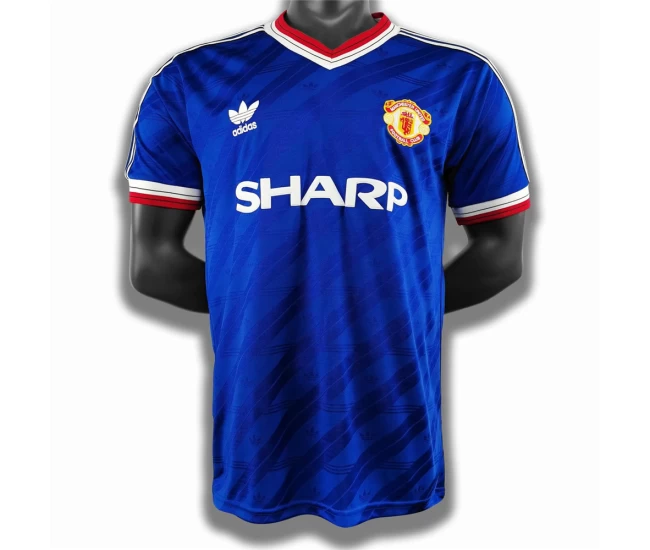 Manchester United FC Third Retro Soccer Jersey 1986-1988