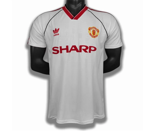 Manchester United FC Away Retro Soccer Jersey 1988-1990