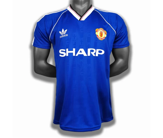 Manchester United FC Third Retro Soccer Jersey 1988-1990