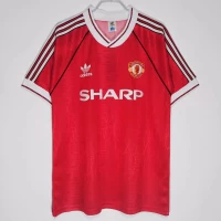 Manchester United FC Home Retro Soccet Jersey 1991 