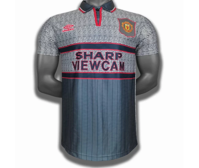 Manchester United FC Away Retro Soccer Jersey 1995-1996