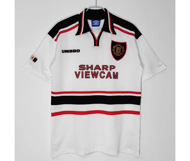 Manchester United FC Away Retro Soccer Jersey 1998-1999