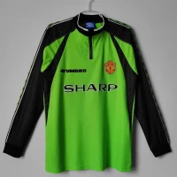 Manchester United FC Long Sleeve Goalkeeper Retro Soccer Jersey 1998-1999