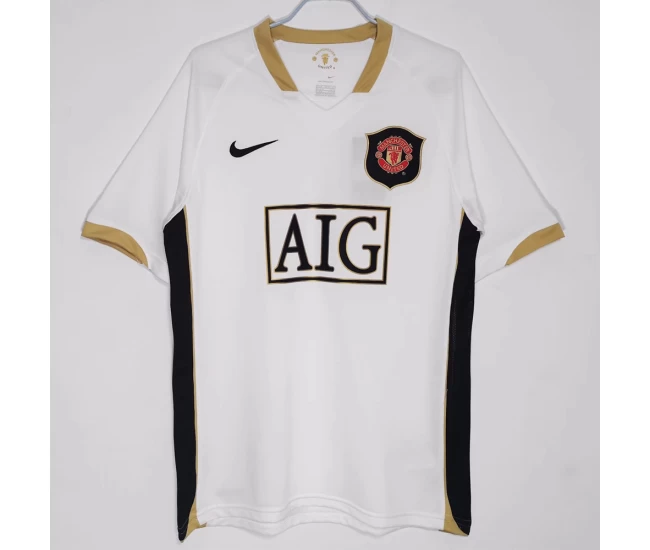 Manchester United FC Away Retro Soccer Jersey 2006-2007