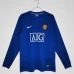 Manchester United FC Long Sleeve Third Retro Soccer Jersey 2008-2009