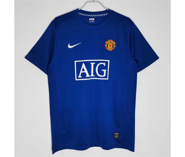 Manchester United FC Third Retro Soccer Jersey 2008-2009