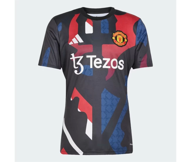 Manchester United Men's Pre Match Soccer Jersey 2024-25