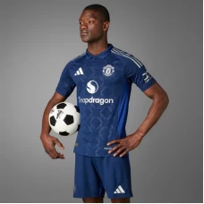 Manchester United Mens Away Authentic Soccer Jersey 2024-25