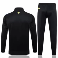 Manchester United Black Training Presentation Soccer Tracksuit 2024-25