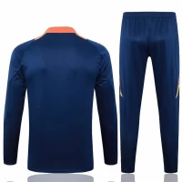 Manchester United Navy Training Technical Soccer Tracksuit 2024-25