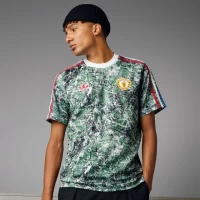 Manchester United Mens Stone Roses Originals Icon Soccer Jersey 2024