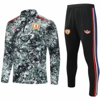 Manchester United Stone Roses Training Technical Soccer Tracksuit 2024-25