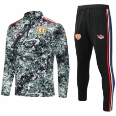 Manchester United Stone Roses Training Technical Soccer Tracksuit 2024-25