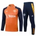 Manchester United Orange Training Technical Soccer Tracksuit 2024-25