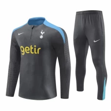 Tottenham Hotspur Grey Training Technical Soccer Tracksuit 2024-25