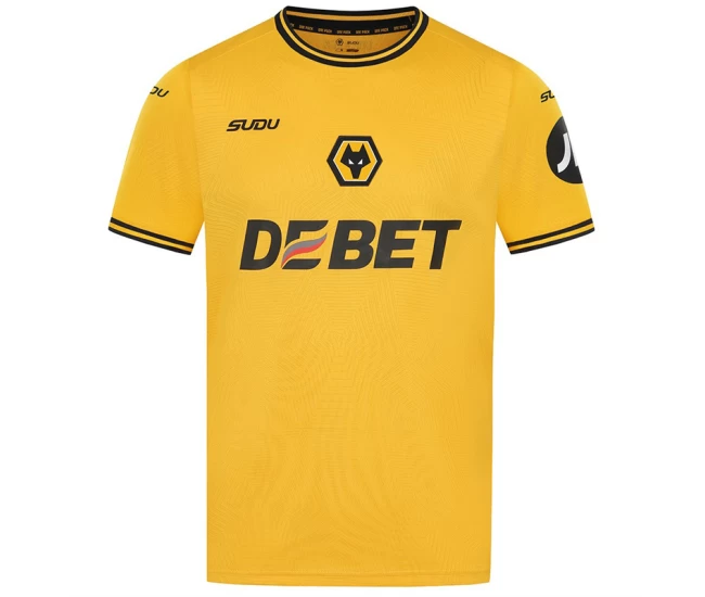 Wolverhampton Wanderers Men's Home Soccer Jersey 2024-25