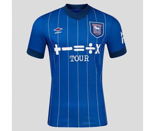 Ipswich Town Men's Home Soccer Jersey 2024-25