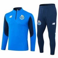 FC Porto Blue Training Technical Soccer Tracksuit 2024-25