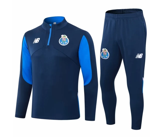 FC Porto Navy Training Technical Soccer Tracksuit 2024-25