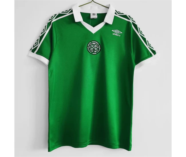 Celtic Glasgow Home Retro Soccer Jersey 1980