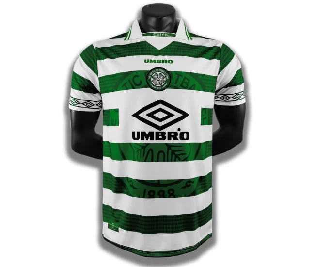 Celtic Glasgow Home Retro Soccer Jersey 1998-1999