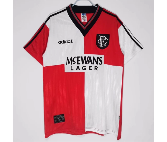 Rangers FC Away Retro Soccer Jersey 1995-1996