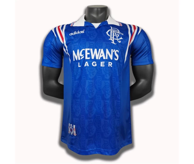 Rangers FC Home Retro Soccer Jersey 1996-1997 