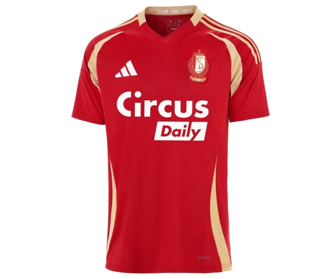 Standard Liege Mens Home Soccer Jersey 2024-25