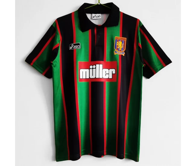 Aston Villa Away Retro Soccer Jersey 1993-1995