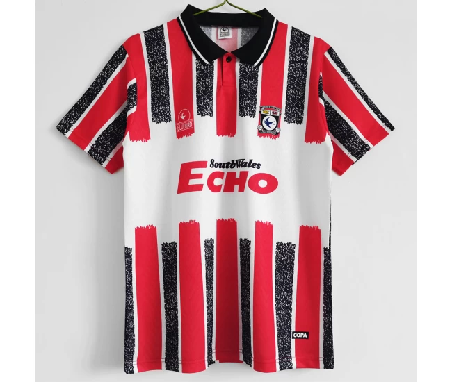 Cardiff City Away Retro Soccer Jersey 1994-1996