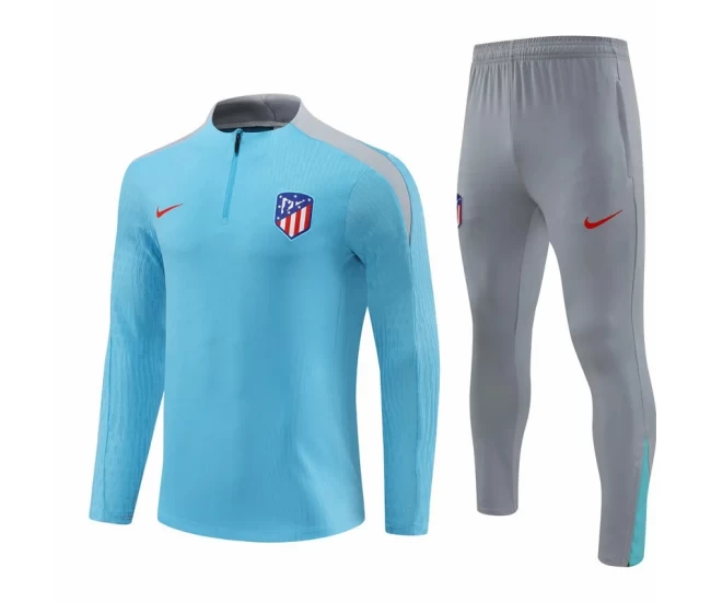 Atletico Madrid Blue Training Technical Soccer Tracksuit 2024-25